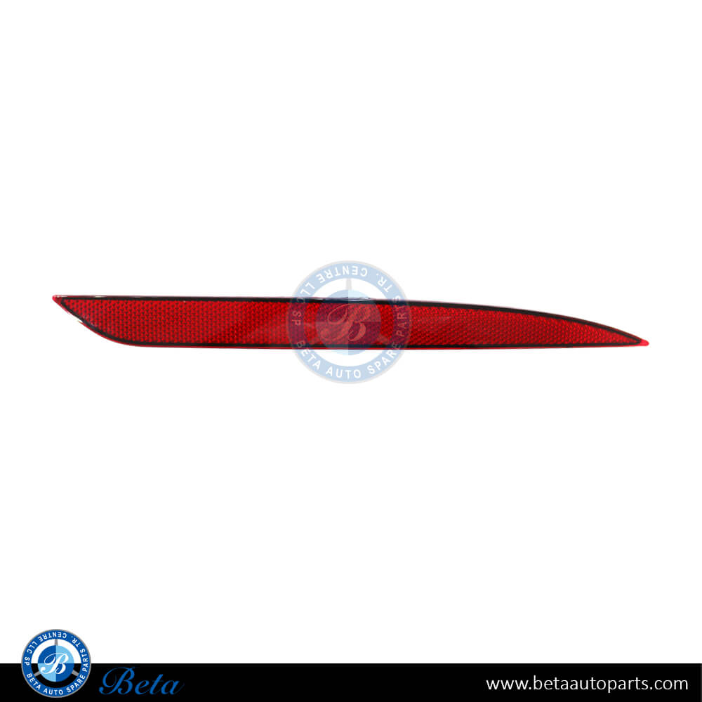 Tesla Model Y (2020-Up), Rear Bumper Reflector (Right), China, 1626227-00-A Tesla Model Y (2020-Up), Rear Bumper Reflector (Right), China, 1626227-00-A